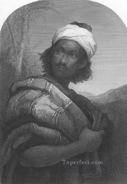 ジョン・エヴェレット・ミレー Painting - ムーア人の酋長 1879 年 グッドイーヴ・プレ・ラファエル派ジョン・エヴェレット・ミレー作